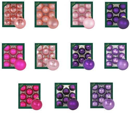 Krebs glas lauscha lila pinke - lauscha, lila/pinke