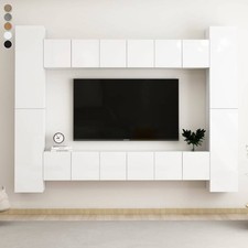 8-tlg. TV Schrank Set