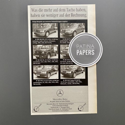 1992 mercedes gebrauchtwagen - 1992,
