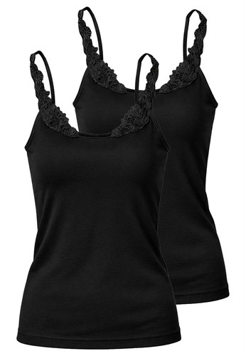 Damen spitzenträger top - damen,