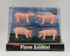 571905 Kids Globe Schweinchen, 4-teilig, M 1:32,  Neu und OVP