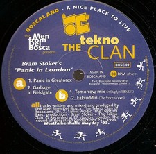 The Men From Del Bosca present... The Tekno Clan Br 12" Vinyl Schallplatte 176