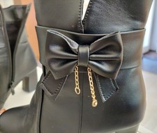 Damenstiefel Schleife
