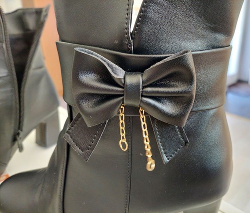 Damenstiefel schleife - damenstiefel,