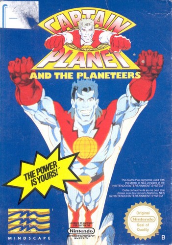 Nintendo nes captain planet - nes,