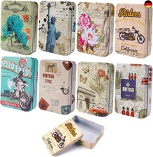 8 Stück Blechdosen mit