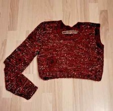 Almost Done One Shoulder Sweater Mohair,Wolle Gr 38