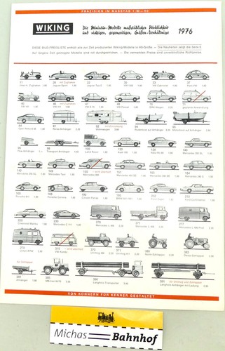 Wiking 1976 katalog bild - wiking,