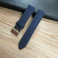 Nylon leder uhrenarmband - 22, mm