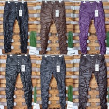 KAROSTAR LEDER OPTIK BAGGY GR.38-48 KUNSTLEDER IMITAT AKTUELL 6 VERSCH.FARBEN