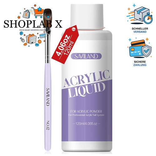 Acryl nagelset 120ml monomer - acryl,