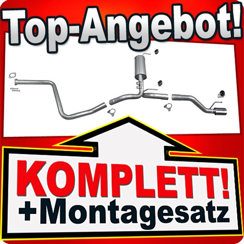 Auspuff für opel zafira - für,