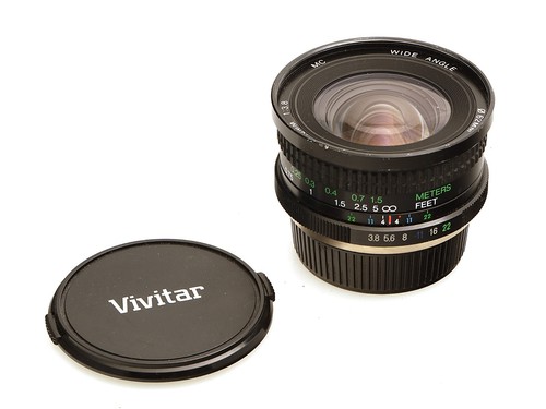 Vivitar weitwinkel objektiv - vivitar,