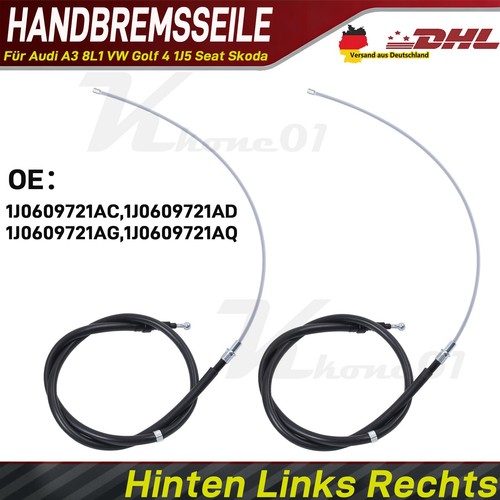 Handbremsseile hinten links - hinten,