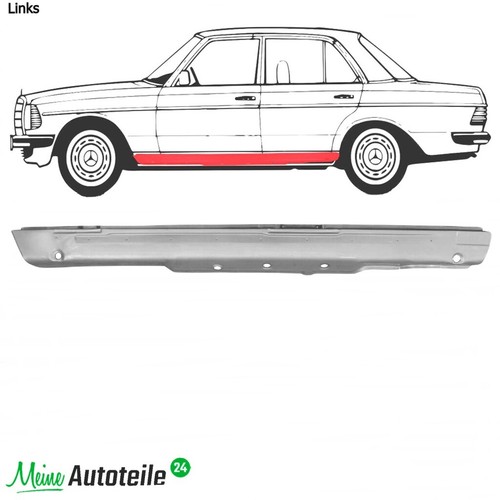 Schweller reparaturblech voll - reparaturblech,