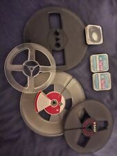 4 Spulen Sony Telefunken BASF 3  x Orwo Kennband Vorlaufband Typ 725 Recorder