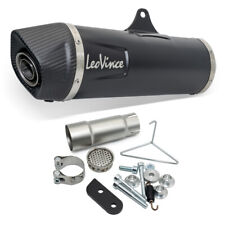 Endschalldämpfer LeoVince SLIP-ON SBK NERO, Edelstahl schwarz, Carbon Kappe