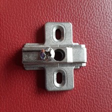 HETTICH Kreuzplatte 2100 für Topfband  Innenanschlag Möbelscharnier