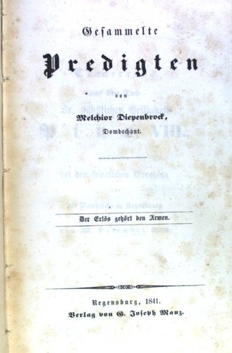 Gesammelte predigten - gesammelte,