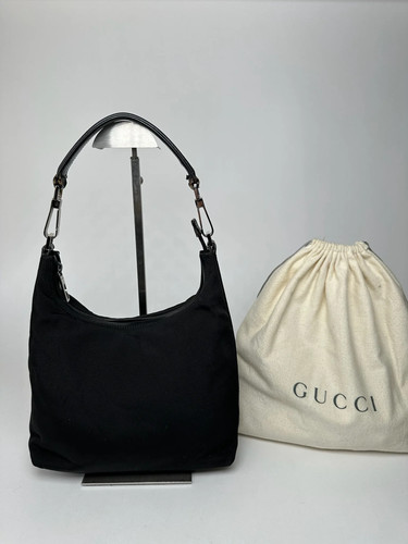 Vintage gucci canvas leather - vintage,