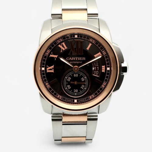 Cartier kaliber uhr - uhr, roségold