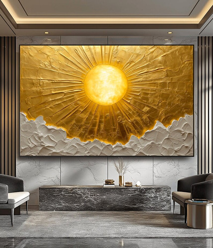 Meer küste modern goldblatt - ,