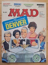 Deutsches MAD Nr.207 - TOP Z1 ORIGINAL BSV COMICHEFT Satire Alfred E.Neumann