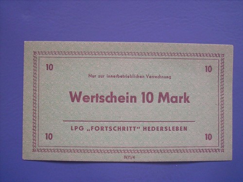 Ddr ersatzgeld wertschein der - ddr-ersatzgeld,,