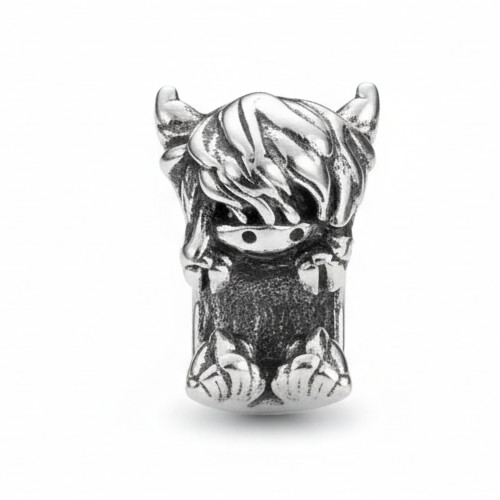Highland kuh perlen charm - kuh,