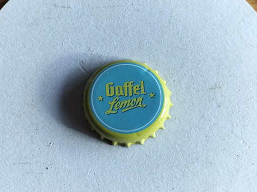 Kronkorken gaffel lemon - kronkorken,,