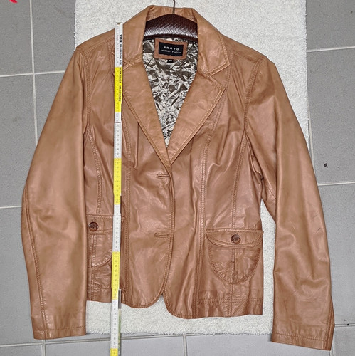 Prato damen lederjacke blazer - lederjacke,