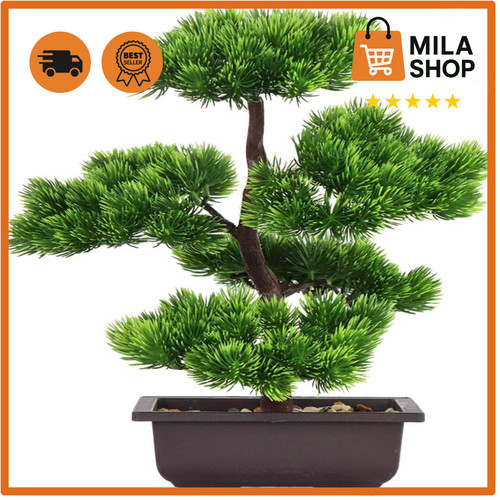 Künstlicher bonsai baum 33cm - künstlicher,