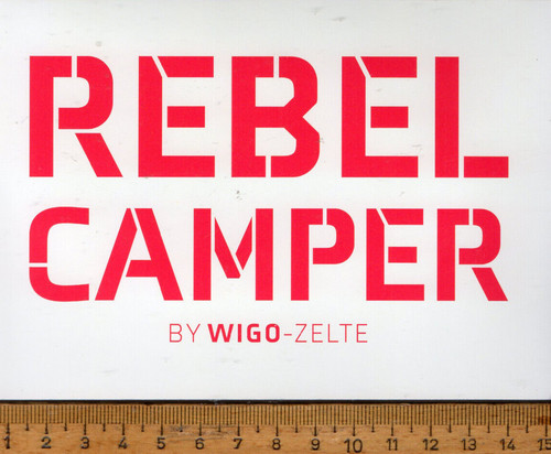 Aufkleber rebel camper - aufkleber,