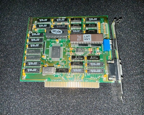 Isa cga grafikkarte 200e - isa, ld-200e