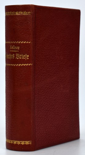 Goethe goethes briefe frau - an,