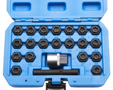 22-tlg. Felgenschloss