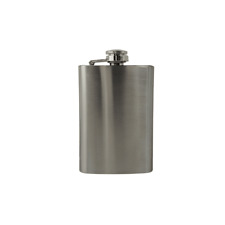 Flachmann Metall chrom