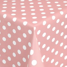 Wachstuch Tischdecke Punkte rosa 01150-11 eckig rund oval