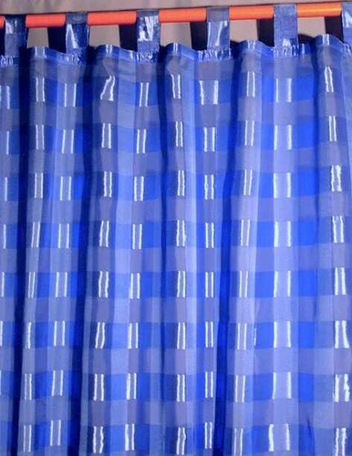 Schlaufenschal voile blau - schlaufenschal,
