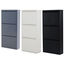 Schuhschrank metall klappen - schuhschrank, 3