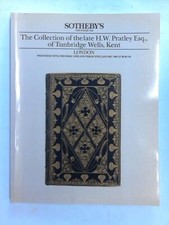 The Collection of the late H. W. Pratley Esq., of Tunbridge Wells, Kent