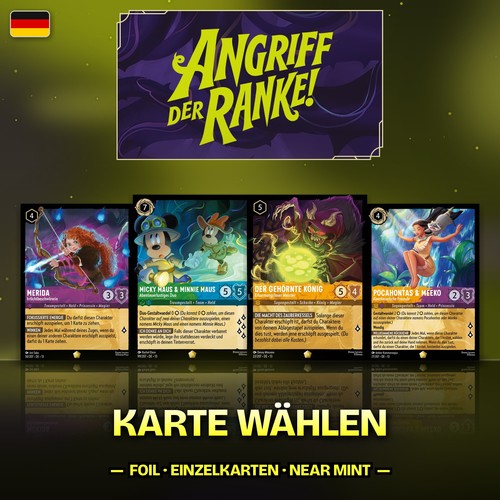 Disney lorcana angriff der - lorcana,
