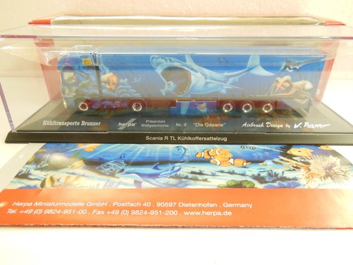 Herpa scania sattelzug - herpa, tl