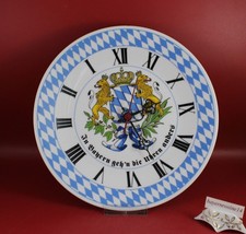 Porzellan Rückwärtsuhr