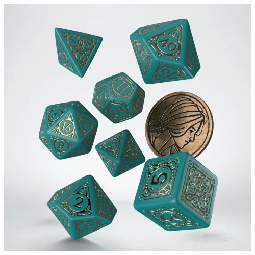 The witcher dice set triss - the,