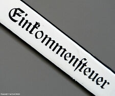 Kurioses SCHMALES Emailschild