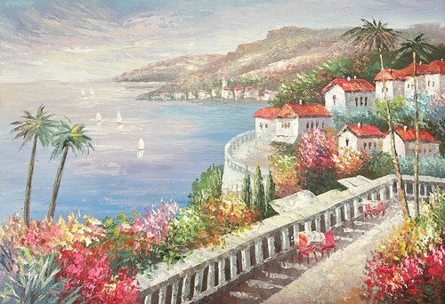 ölgemälde 60x90 - Ölgemälde,