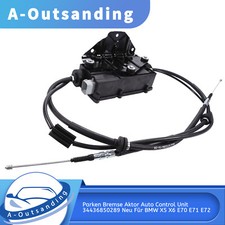 Parken Bremse Aktor Auto Control Unit 34436850289 Neu Für BMW X5 X6 E70 E71 E72