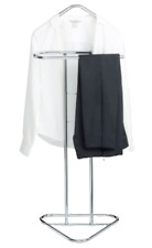 Herrendiener CAMILO, Stummer Diener, ästhetischer Kleiderständer, Farbe: Chrom