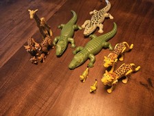 Playmobile Tier Exoten Krokodil, Luchs, Gepard  Set